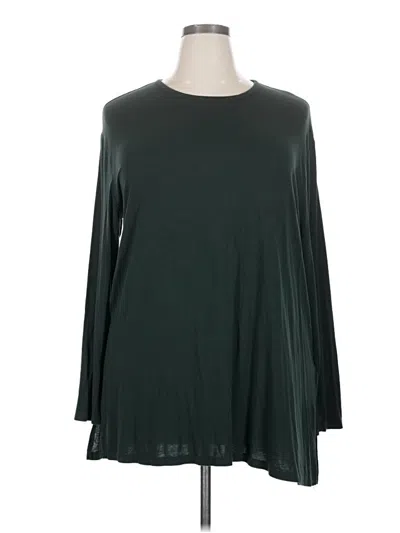 Pre-owned Luxe Long Sleeve T-shirt In Green