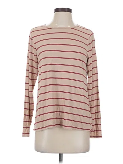 Pre-owned Luxe Long Sleeve T-shirt In Tan