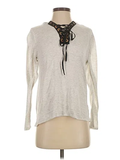 Pre-owned Luxe Pullover Sweater In Gray