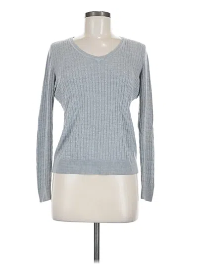 Pre-owned Luxe Pullover Sweater In Gray