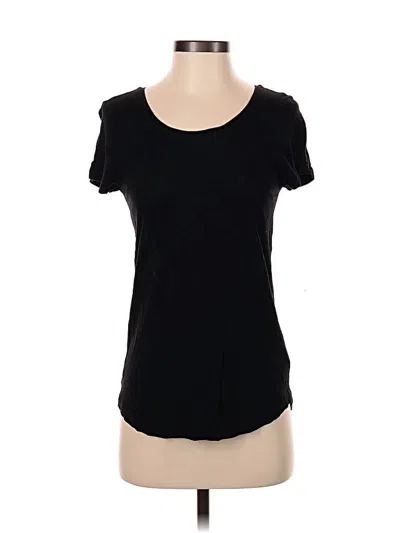 Pre-owned Luxe Short Sleeve T-shirt In Black