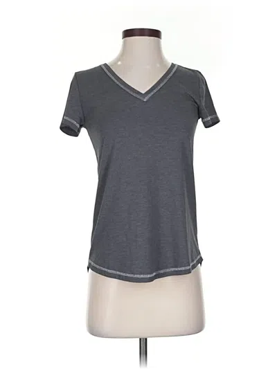 Pre-owned Luxe Short Sleeve T-shirt In Gray