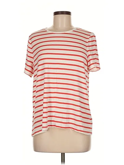 Pre-owned Luxe Short Sleeve T-shirt In Red