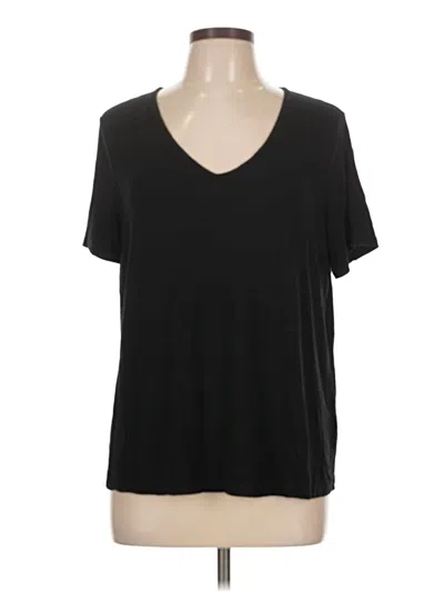 Pre-owned Luxe Short Sleeve T-shirt In Black