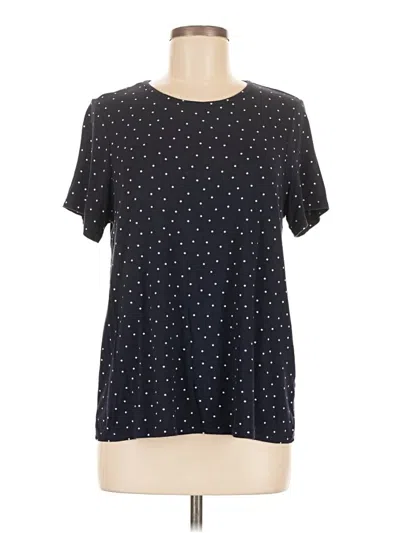 Pre-owned Luxe Short Sleeve T-shirt In Black