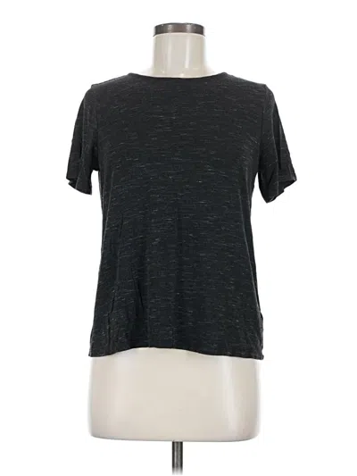 Pre-owned Luxe Short Sleeve T-shirt In Black