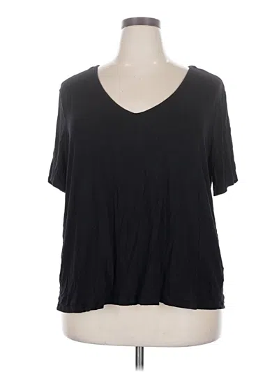 Pre-owned Luxe Short Sleeve T-shirt In Black