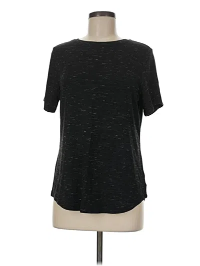 Pre-owned Luxe Short Sleeve T-shirt In Black