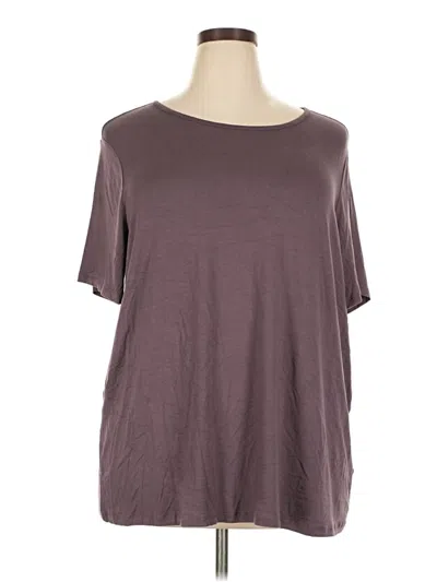 Pre-owned Luxe Short Sleeve T-shirt In Brown