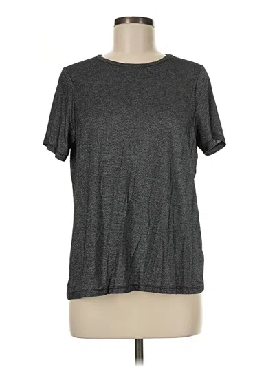 Pre-owned Luxe Short Sleeve T-shirt In Gray