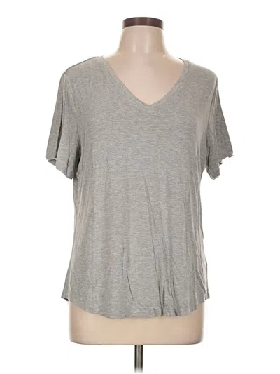 Pre-owned Luxe Short Sleeve T-shirt In Gray