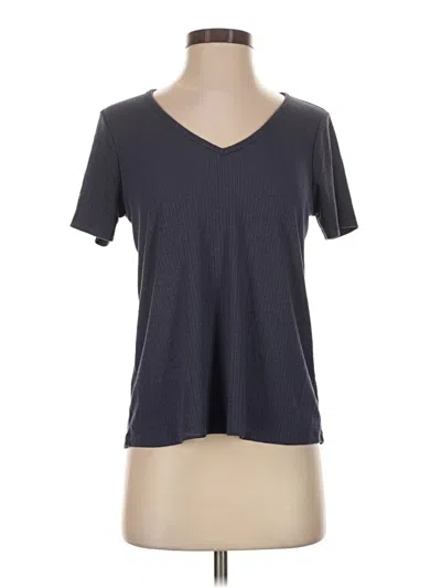 Pre-owned Luxe Short Sleeve T-shirt In Gray