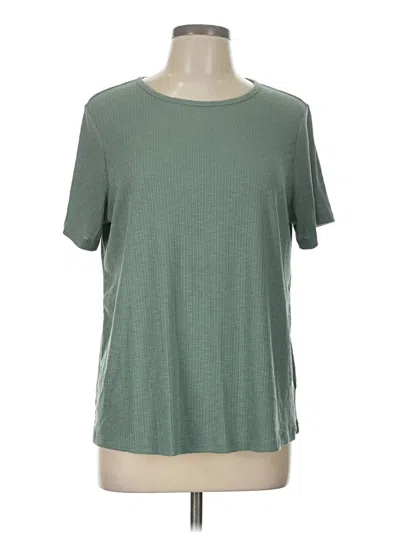 Pre-owned Luxe Short Sleeve T-shirt In Green