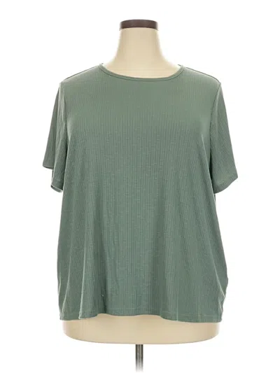 Pre-owned Luxe Short Sleeve T-shirt In Green