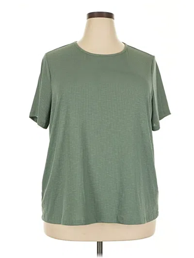 Pre-owned Luxe Short Sleeve T-shirt In Green