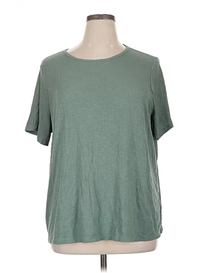 Pre-owned Luxe Short Sleeve T-shirt In Green