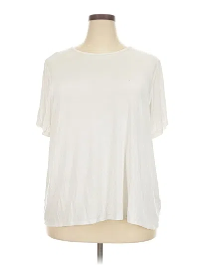 Pre-owned Luxe Short Sleeve T-shirt In Ivory