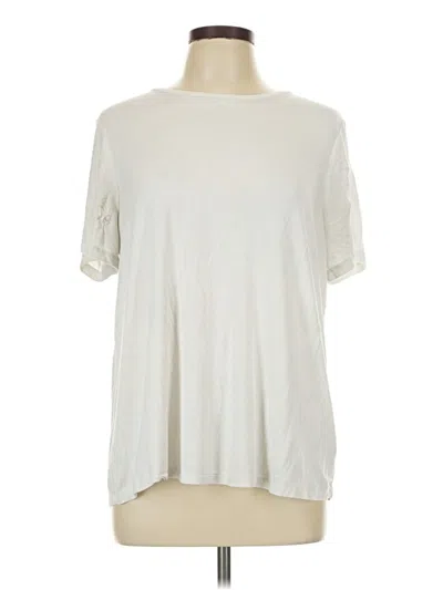 Pre-owned Luxe Short Sleeve T-shirt In Ivory
