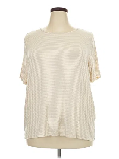 Pre-owned Luxe Short Sleeve T-shirt In Ivory