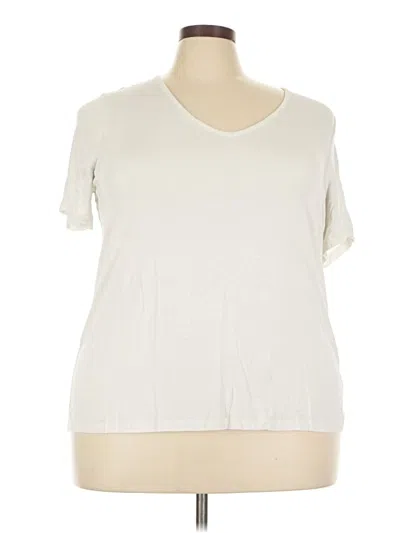 Pre-owned Luxe Short Sleeve T-shirt In Ivory
