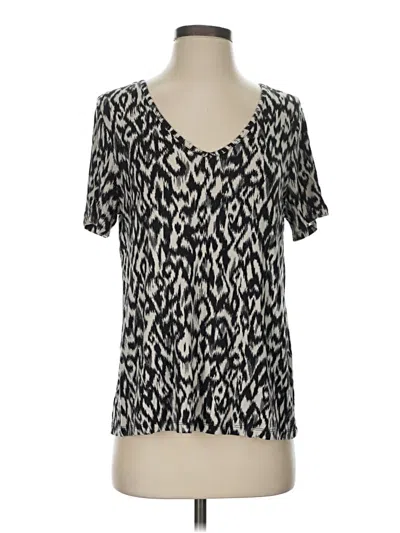 Pre-owned Luxe Short Sleeve T-shirt In Ivory