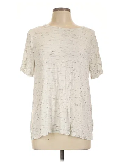 Pre-owned Luxe Short Sleeve T-shirt In Ivory