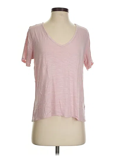 Pre-owned Luxe Short Sleeve T-shirt In Pink