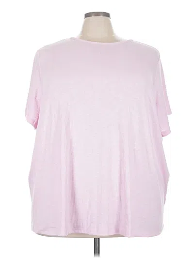 Pre-owned Luxe Short Sleeve T-shirt In Pink