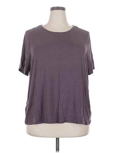Pre-owned Luxe Short Sleeve T-shirt In Purple