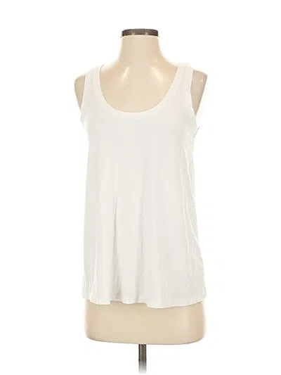 Pre-owned Luxe Sleeveless T-shirt In White