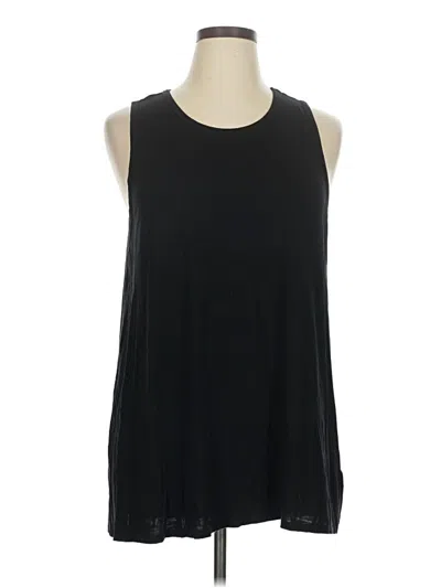 Pre-owned Luxe Sleeveless T-shirt In Black
