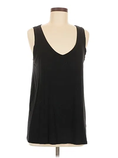 Pre-owned Luxe Sleeveless T-shirt In Black