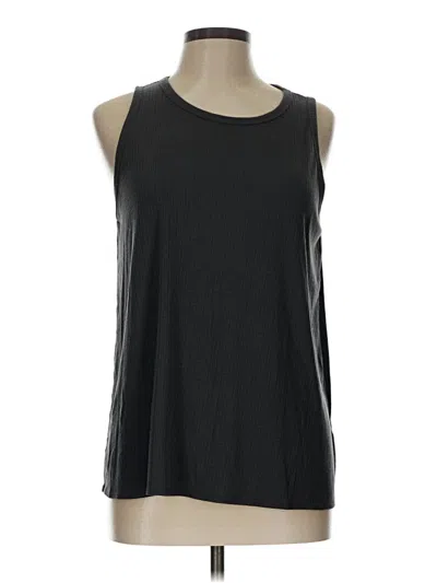 Pre-owned Luxe Sleeveless T-shirt In Black
