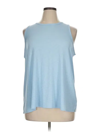 Pre-owned Luxe Sleeveless T-shirt In Blue