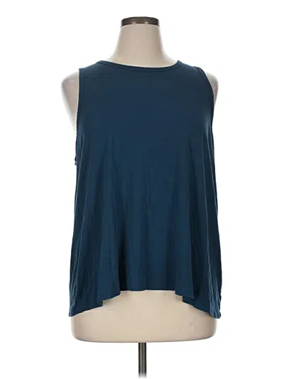 Pre-owned Luxe Sleeveless T-shirt In Blue