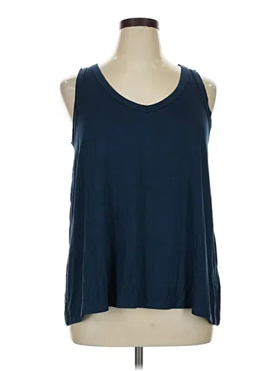 Pre-owned Luxe Sleeveless T-shirt In Blue