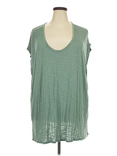 Pre-owned Luxe Sleeveless T-shirt In Green