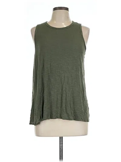 Pre-owned Luxe Sleeveless T-shirt In Green