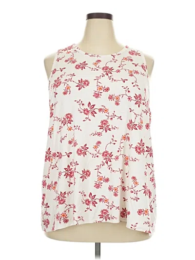 Pre-owned Luxe Sleeveless T-shirt In Ivory