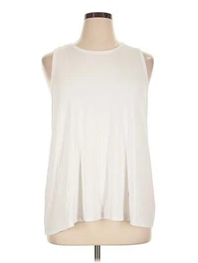 Pre-owned Luxe Sleeveless T-shirt In Ivory