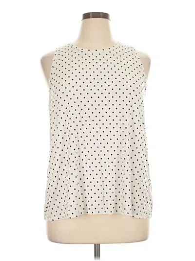Pre-owned Luxe Sleeveless T-shirt In Ivory