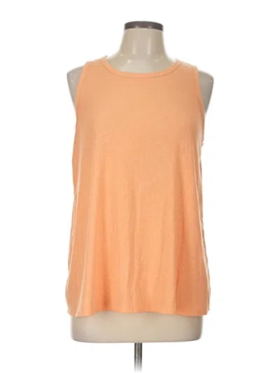 Pre-owned Luxe Sleeveless T-shirt In Orange