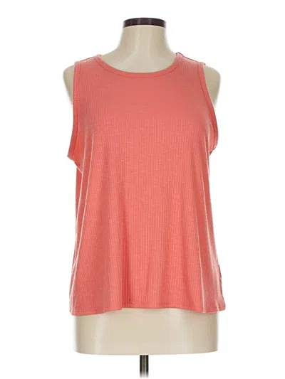 Pre-owned Luxe Sleeveless T-shirt In Orange