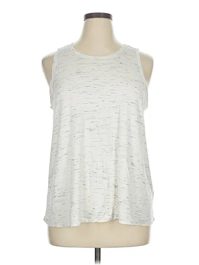 Pre-owned Luxe Sleeveless T-shirt In Silver