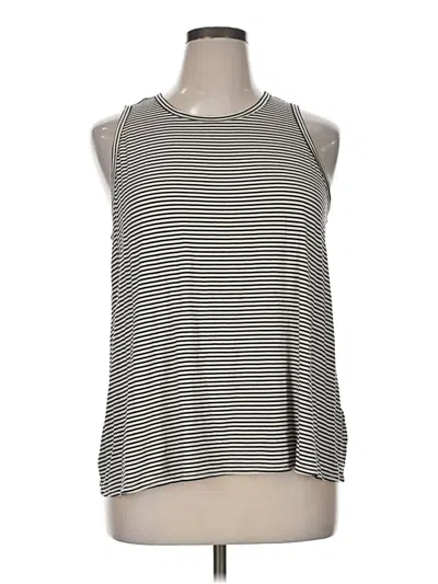 Pre-owned Luxe Sleeveless T-shirt In Silver