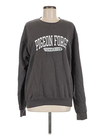 Pre-owned Luxe Sweatshirt In Gray