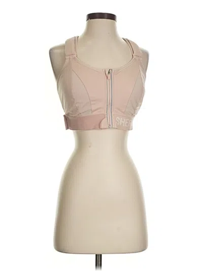Pre-owned Luxe Tank Top Tan Halter Neckline Tops