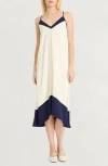Luxely High-low Midi Slipdress
