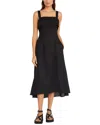 Luxely Linen Midi Dress