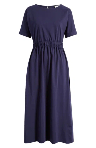 Luxely Luna Cutout Maxi Dress In Evening Blue